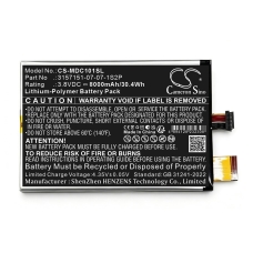 Compatible battery replacement for Medion 3157151-07-07-1S2P,BATR315713-1301