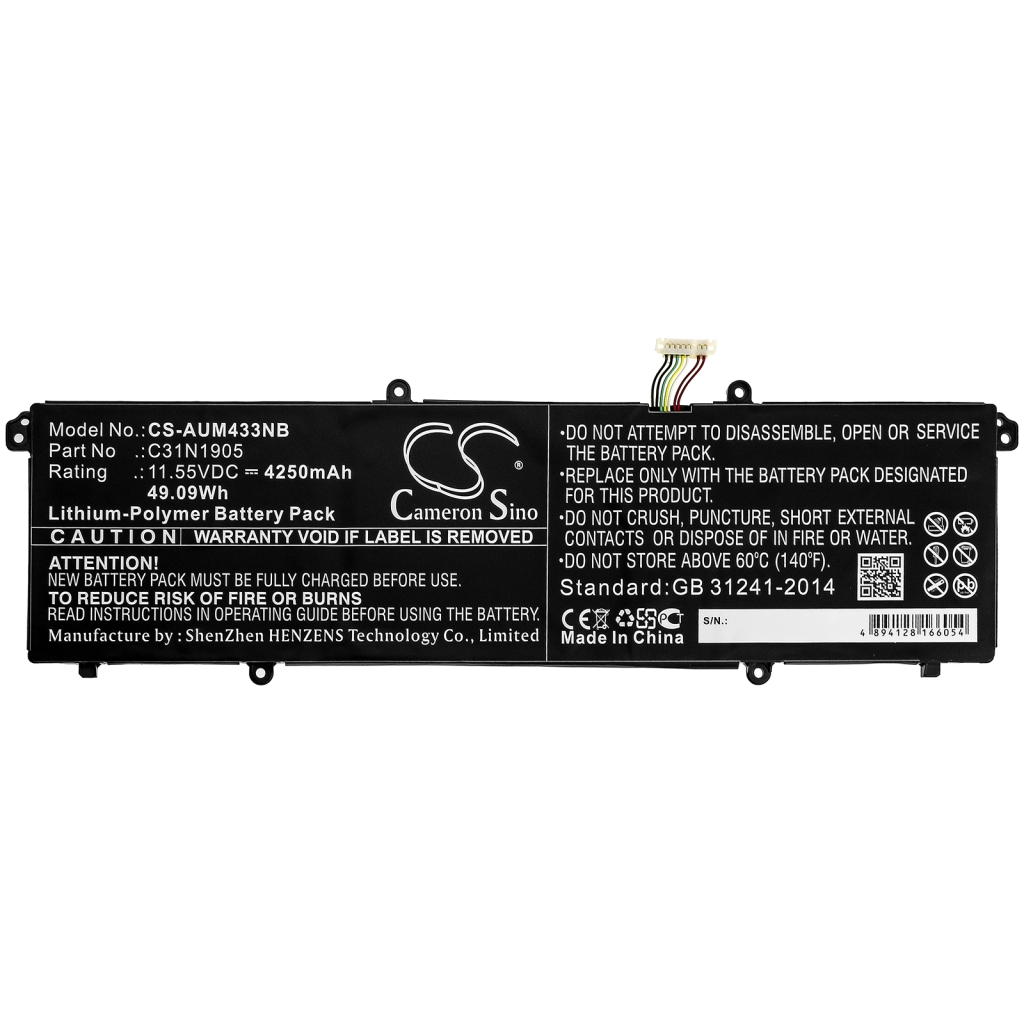 Baterija za prenosnik Asus CS-AUM433NB