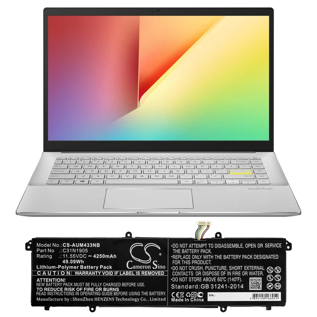 Baterija za prenosnik Asus CS-AUM433NB