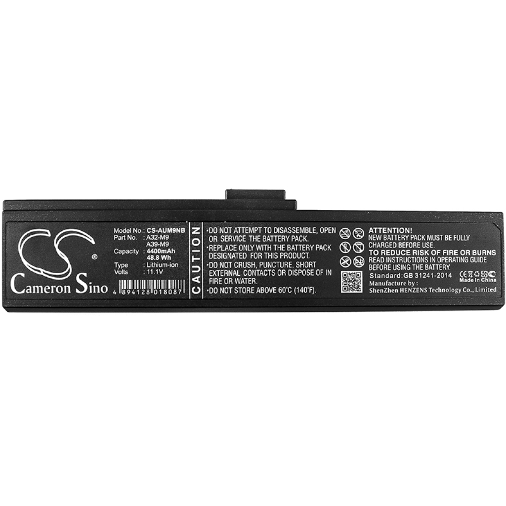 Baterija za prenosnik Asus CS-AUM9NB