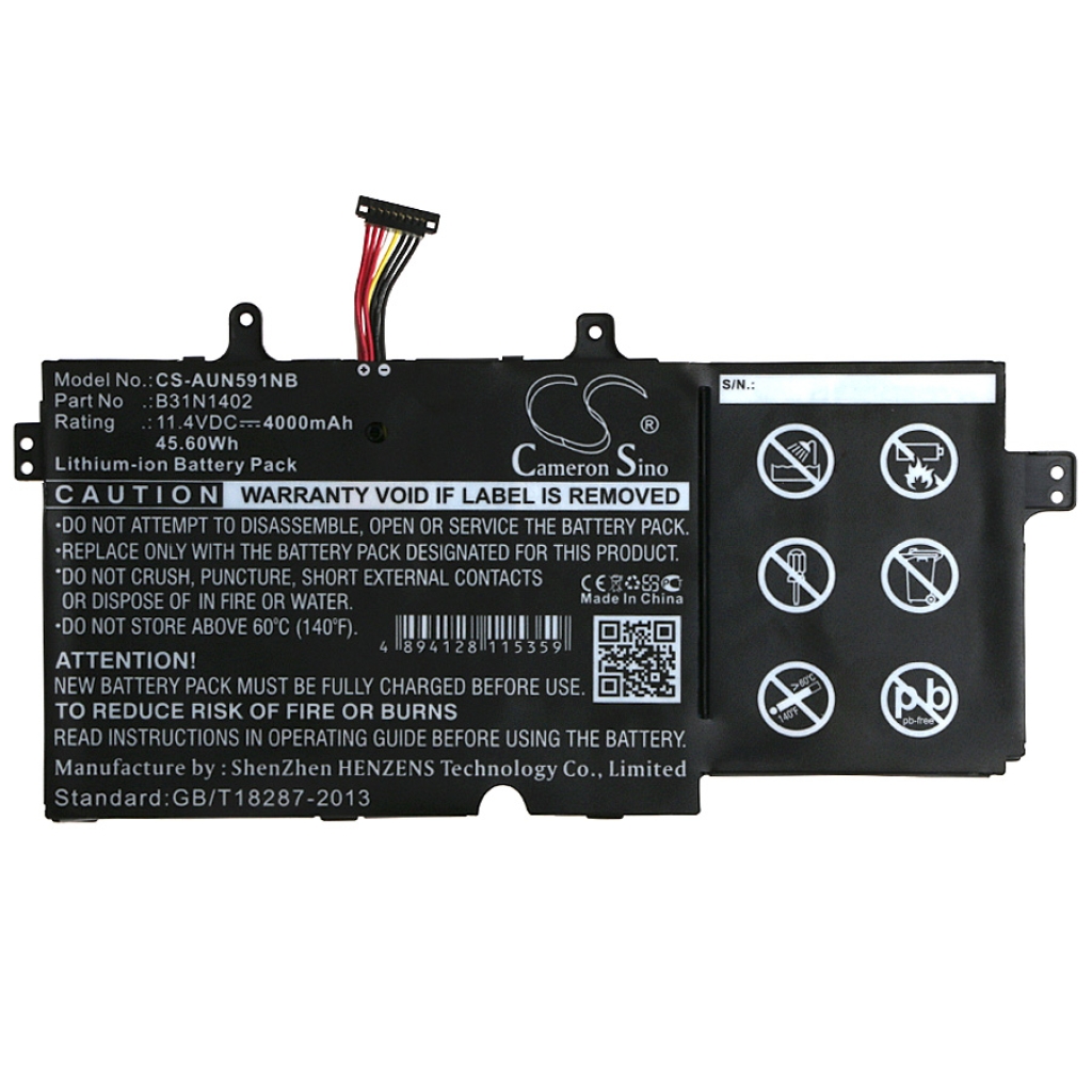 Baterija za prenosnik Asus CS-AUN591NB