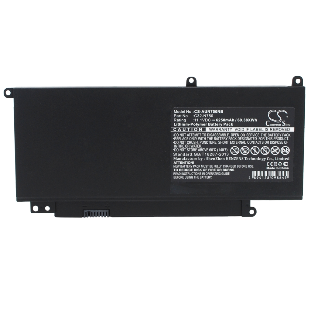 Baterija za prenosnik Asus CS-AUN750NB