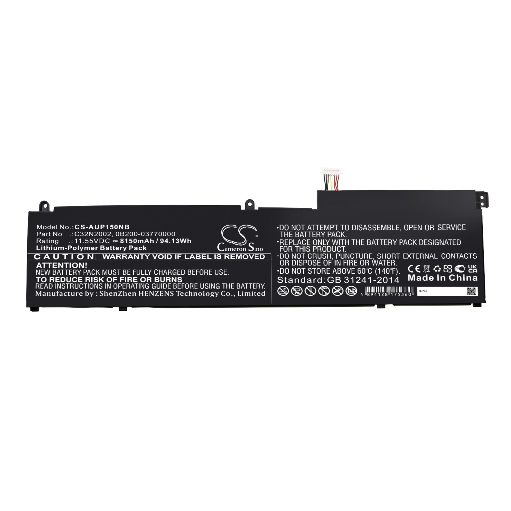Baterija za prenosnik Asus CS-AUP150NB