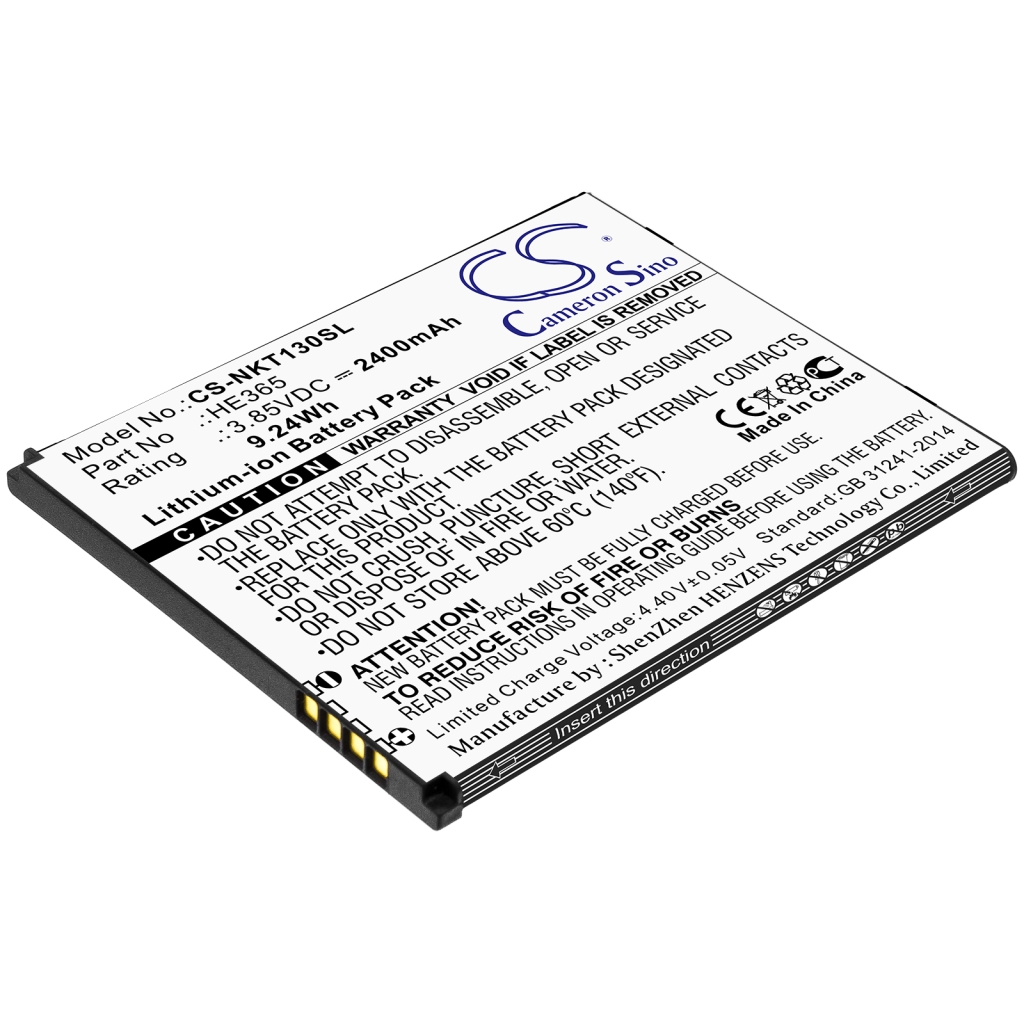 Baterija za mobilni telefon Nokia CS-NKT130SL