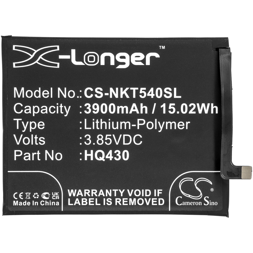 Baterija za mobilni telefon Nokia CS-NKT540SL