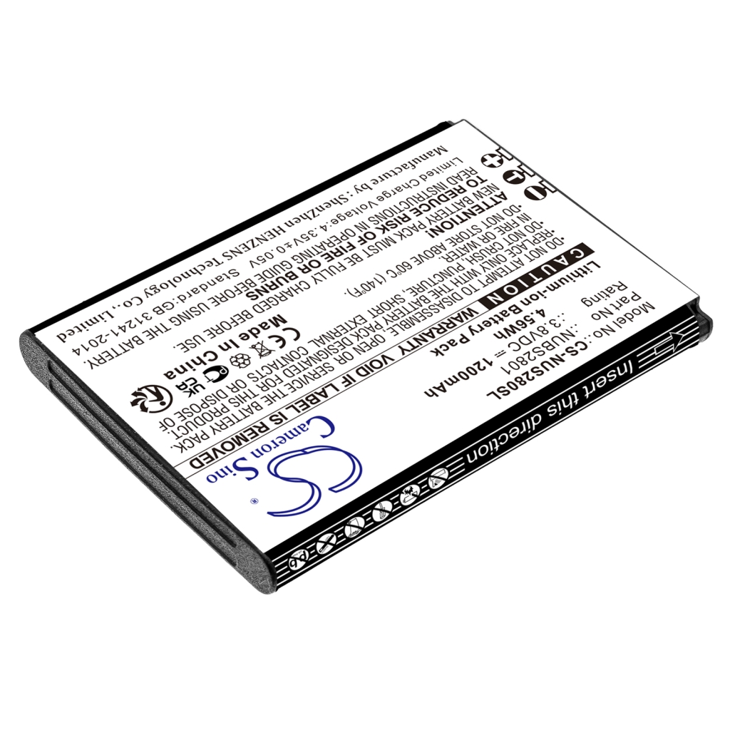 Baterija za mobilni telefon Nuu CS-NUS280SL