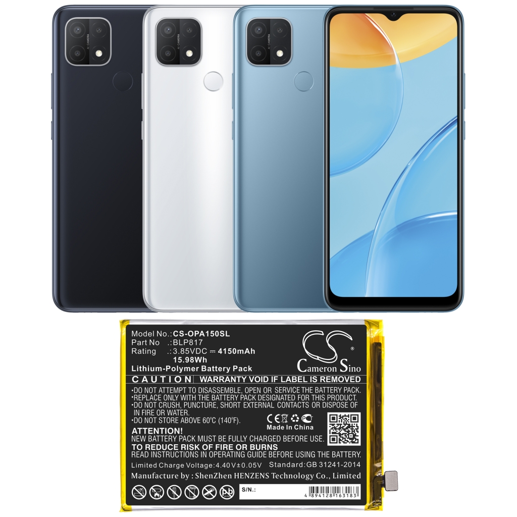 Baterija za mobilni telefon OPPO CS-OPA150SL