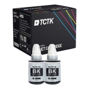 TCTK Kartuše s črnilom GI-590 BK 2-delni komplet črna združljiv z Canon PIXMA G 1500 1501 1510 1515 2500 2501 2510 3500 3501 3510 3515 4400 4411 4500 4510 4511 4515, nadomešča 1603C001