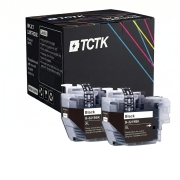 TCTK kartuše s črnilom LC-3219XL paket 2 kosa črna združljive z Brother MFC-J 5330 DW 5730 DW 6530 DW 6930 DW, nadomešča LC3219XLBK