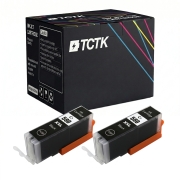 TCTK Kartuše s črnilom PGI-580XXL 2-delni komplet črna združljiv z Canon PIXMA TR 7550 7650 8550 8650, PIXMA TS 6150 6151 6240 6241 6250 6251 6350 6351 705 8150 8151 8152 8250 8251, nadomešča 1970C001