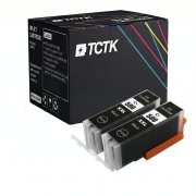 TCTK Kartuše s črnilom PGI-580XXL 2-delni komplet črna združljiv z Canon PIXMA TR 7550 7650 8550 8650, PIXMA TS 6150 6151 6240 6241 6250 6251 6350 6351 705 8150 8151 8152 8250 8251, nadomešča 1970C001