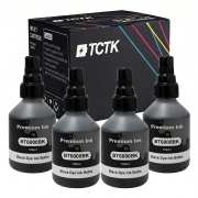 TCTK Kartuše s črnilom BT6000BK 4-delni komplet črna združljiv z Brother DCP-T300 DCP-T500W DCP-T700W MFC-T800W