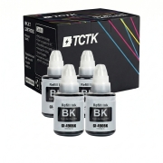 TCTK Kartuše s črnilom 135ml 4-delni komplet črna združljiv z Canon PIXMA G1400 G1410 G1411 G2400 G2410 G2411 G3400 G3410 G3411 G4400 G4410 G4411