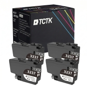 TCTK Kartuše s črnilom LC-3237 4-delni komplet črna združljiv z Brother HL-J 6000 DW, za HL-J 6100 DW, za MFC-J 5945 DW, za MFC-J 6945 DW, za MFC-J 6947 DW, nadomešča LC3237BK