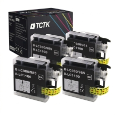 Združljiv nadomestek za Brother LC-1100XL (LC1100XLBK),LC-980 (LC980BK),LC-985 (LC985BK)