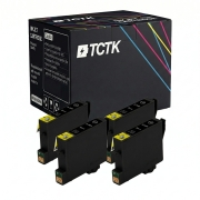 TCTK Kartuše s črnilom T0551 4-delni komplet črna združljiv z Epson Stylus Photo R 240 245, Stylus Photo RX 420 425 520, nadomešča C13T05514010