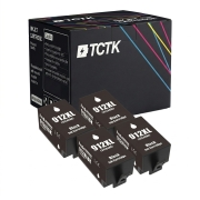TCTK Kartuše s črnilom 912XL 4-delni komplet črna združljiv z HP OfficeJet 8010, za OfficeJet Pro 8010 8012 8013 8014 8015 8017 8018 8020 8022 8023 8024 8025 8026 8028 8035, nadomešča 3YL84AE