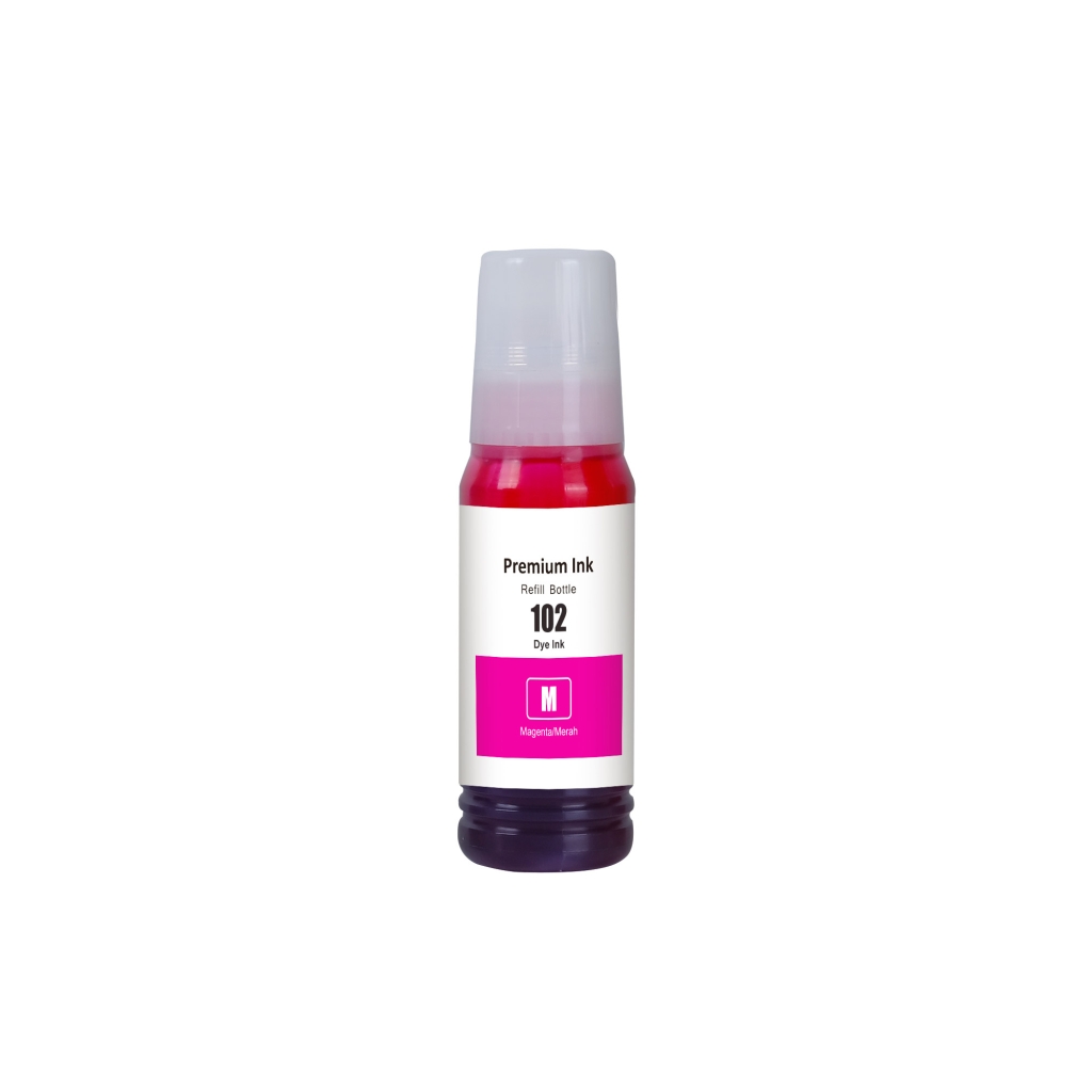 Compatible replacement for Compatible with Epson 102 M / 70ml Ink Magenta (Printing ink)