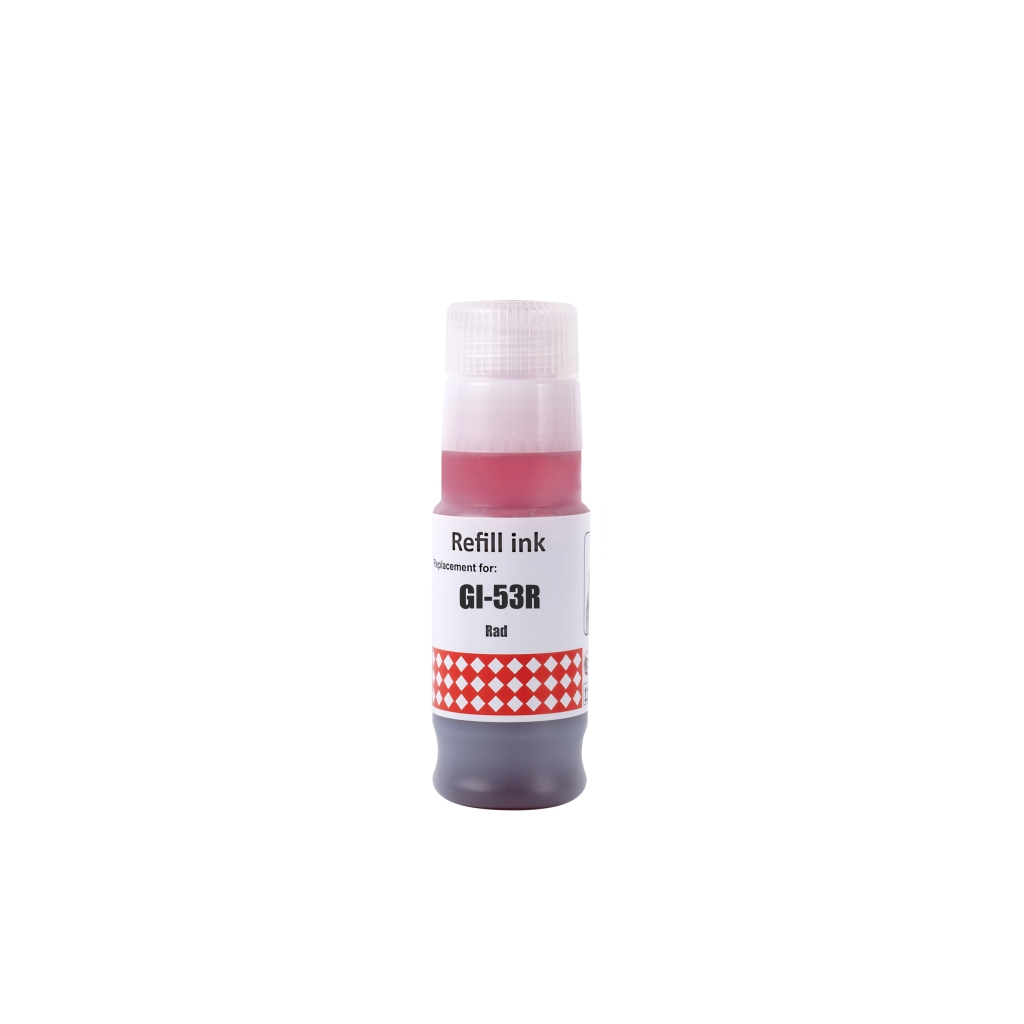 Compatible with Canon GI-53R / 70ml Ink Red (Printing ink)