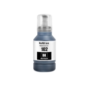 Združljiv z Epson 102 BK / 127ml Črnilo Črna (Tiskalniško črnilo)