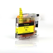 Compatible with Brother LC125Y / 15ml Ink Yellow (Ink cartridges)