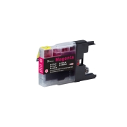 Compatible with Brother LC17 / 19ml Ink Magenta (Ink cartridges)