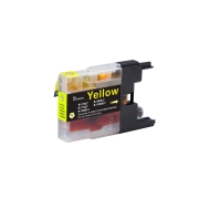 Compatible with Brother LC17 / 19ml Ink Yellow (Ink cartridges)