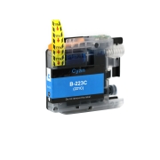 Compatible with Brother LC223C / 10ml Ink Cyan (Ink cartridges)