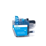 Compatible with Brother LC3217C / 12ml Ink Cyan (Ink cartridges)