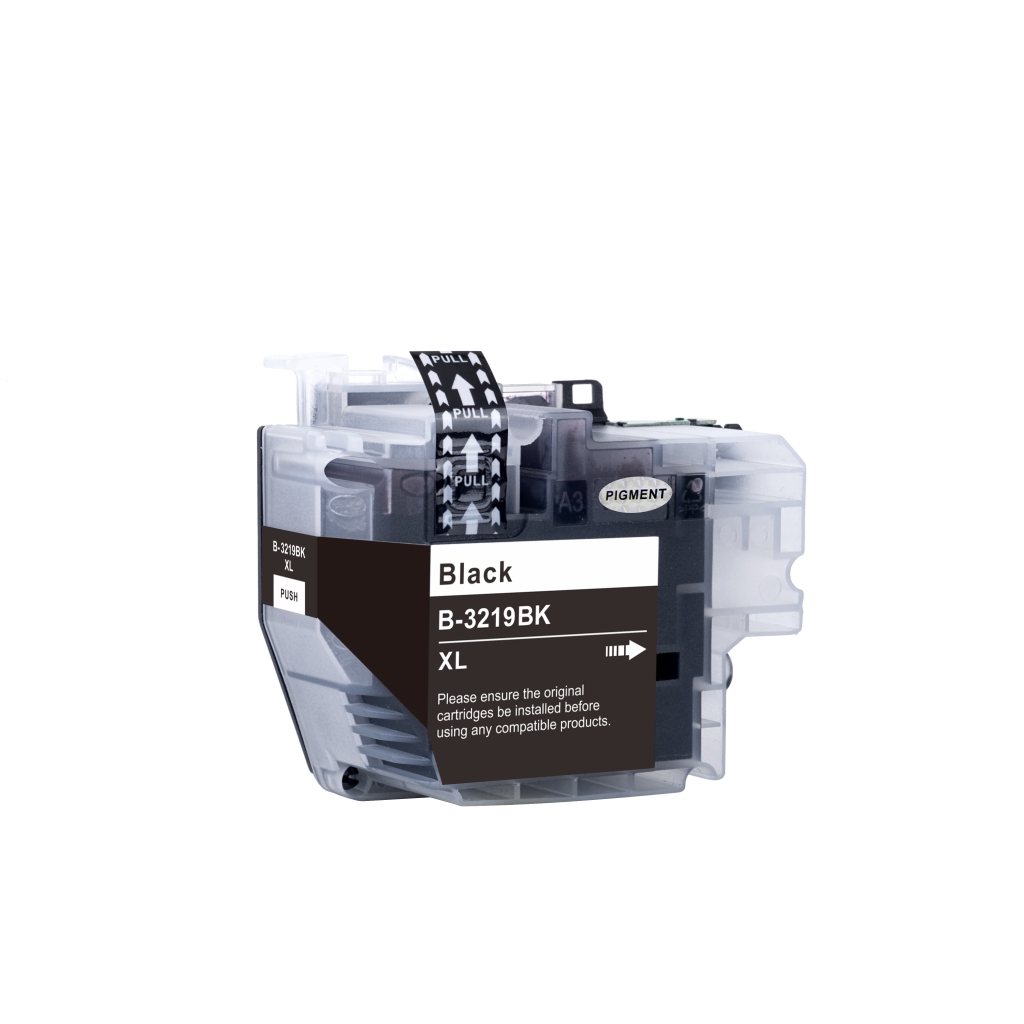 Compatible replacement for Compatible with Brother LC3219XLBK / 65ml Ink Black (Ink cartridges)