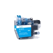 Compatible with Brother LC3219XLC / 20ml Ink Cyan (Ink cartridges)