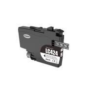 Compatible with Brother LC424BK / 16ml Ink Black (Ink cartridges)