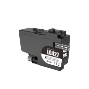 Compatible replacement for Compatible with Brother LC427BK / 62ml Ink Black (Ink cartridges)
