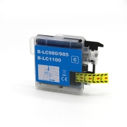 Compatible with Brother LC980 / 12ml Ink Cyan (Ink cartridges)