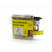 Compatible with Brother LC980 / 12ml Ink Yellow (Ink cartridges)