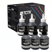 TCTK Kartuše s črnilom 100mlBT6000BK BT6000BK 6-delni komplet 3x črna 3x cian združljiv z Brother DCP-T300 DCP-T500W DCP-T700W MFC-T800W