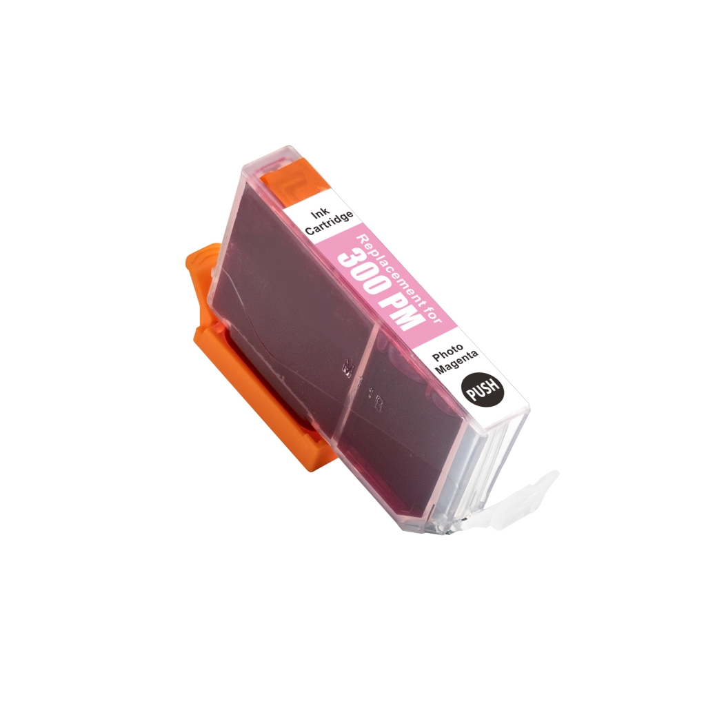 Compatible with Canon PFI-300PM / 14.5ml Ink Photo magenta (Ink cartridges)