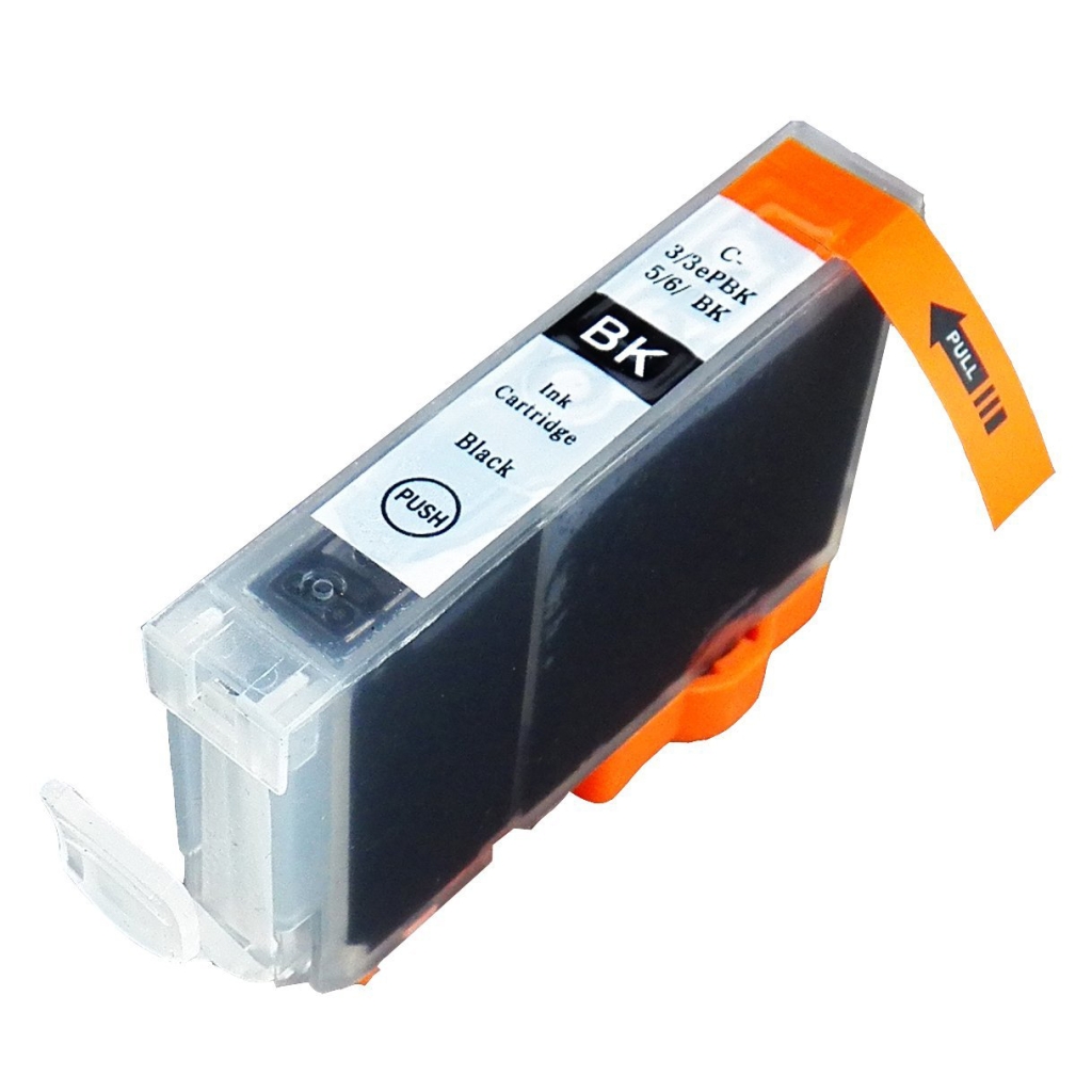 Compatible with Canon C-3 / 14ml Ink Black (Ink cartridges)