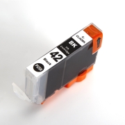 Compatible with Canon CLI-42BK / 14ml Ink Black (Ink cartridges)