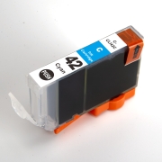 Compatible with Canon CLI-42C / 14ml Ink Cyan (Ink cartridges)