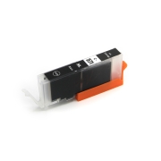 Compatible with Canon CLI-571XLBK / 12ml Ink Black (Ink cartridges)