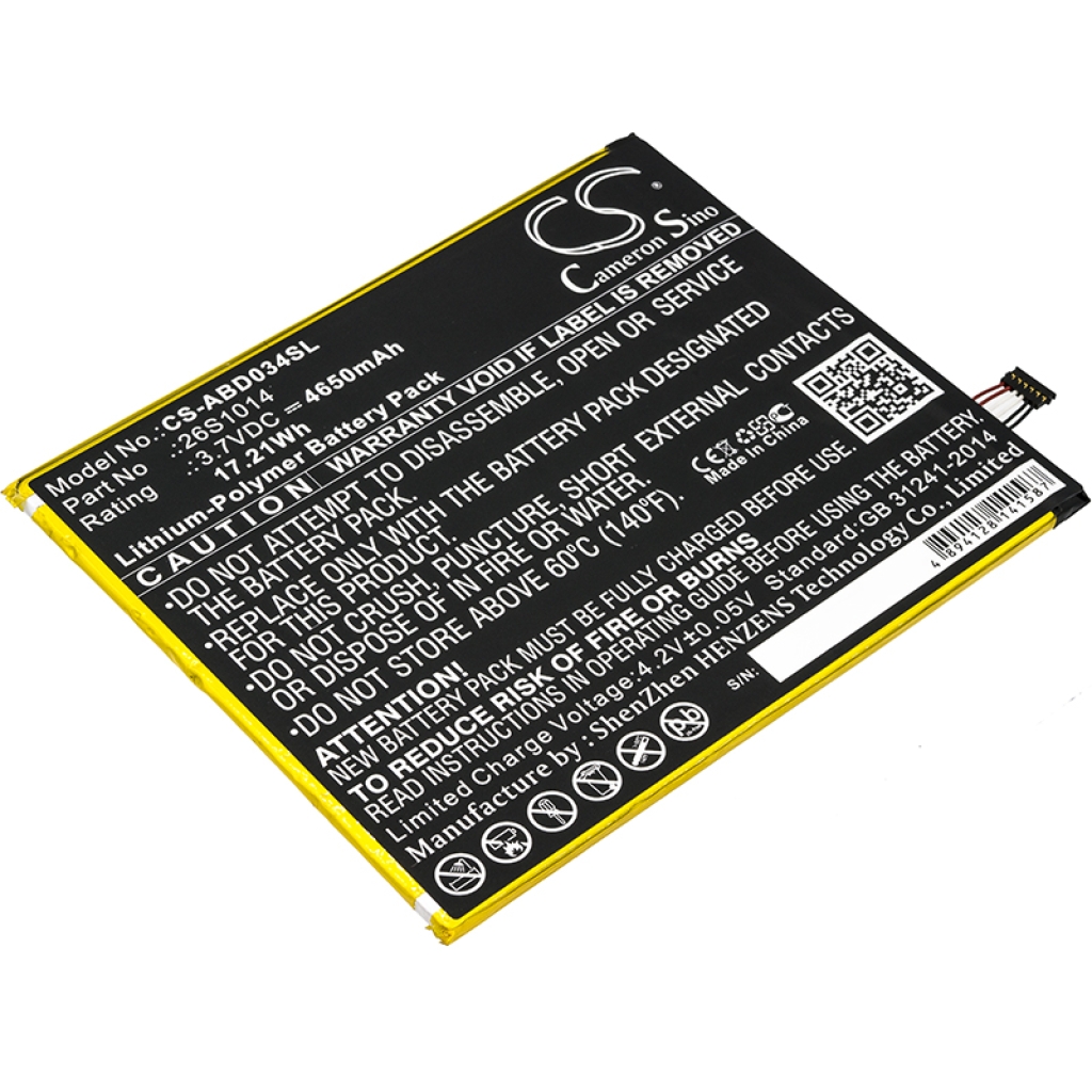 Baterija za tablični računalnik Amazon Kindle Fire 8.7 (CS-ABD034SL)