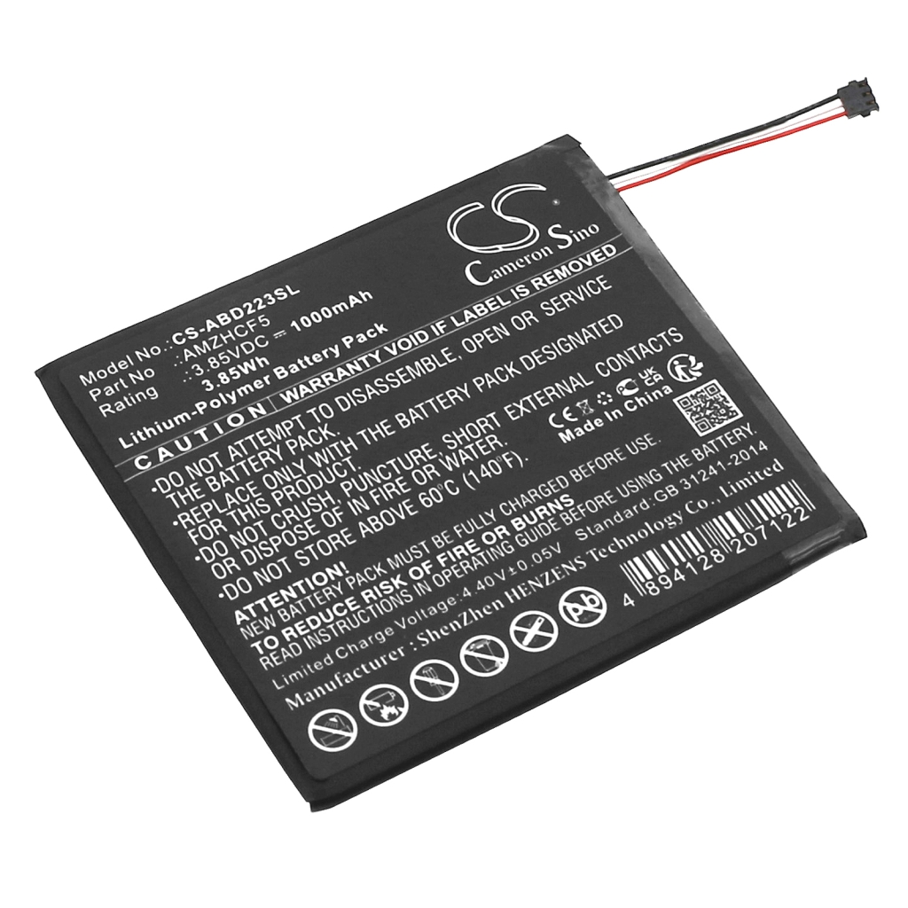Baterija za Ebook, e-bralnik Amazon CS-ABD223SL