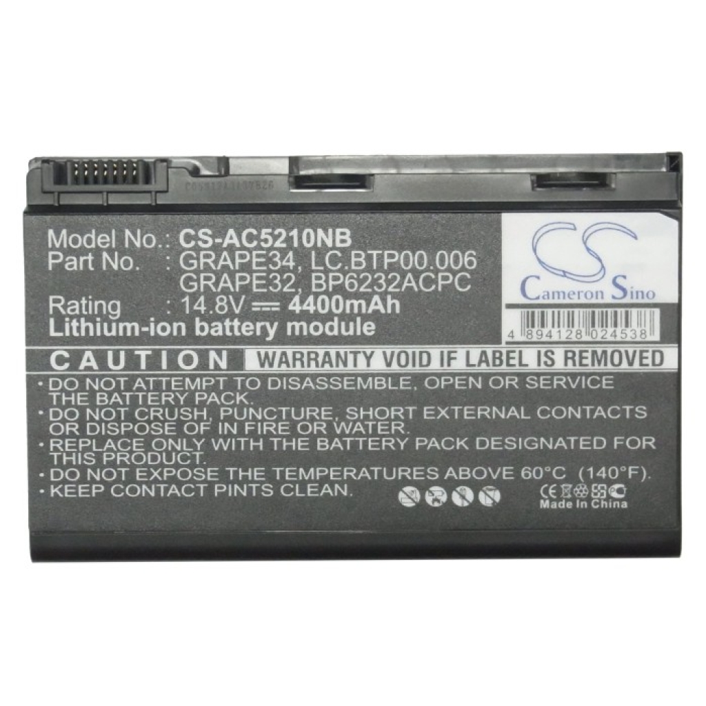 Notebook battery Acer Extensa 5620Z-2A1G08Mi