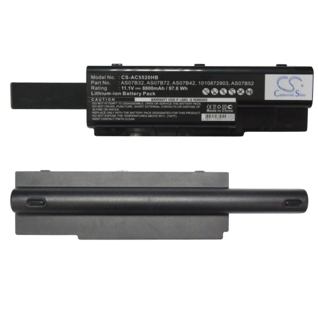 Notebook battery Acer Aspire 7720G-3A2G32Mi