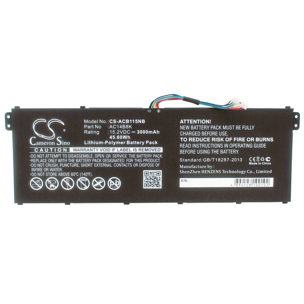Battery Replaces NX.G10EK.016
