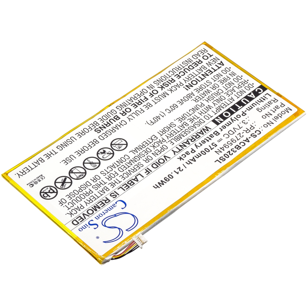 Baterija za tablični računalnik Acer CS-ACB320SL