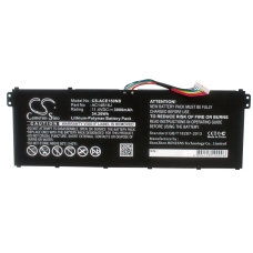 Kompatibilna zamenjava baterije za Acer AC14B13J,AC14B18J,AC14B18J(3ICP5/57/80),KT.0040G.004,KT0030G.004
