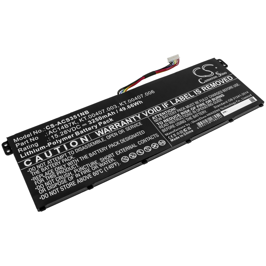 Baterija za prenosnik Acer CS-ACS351NB