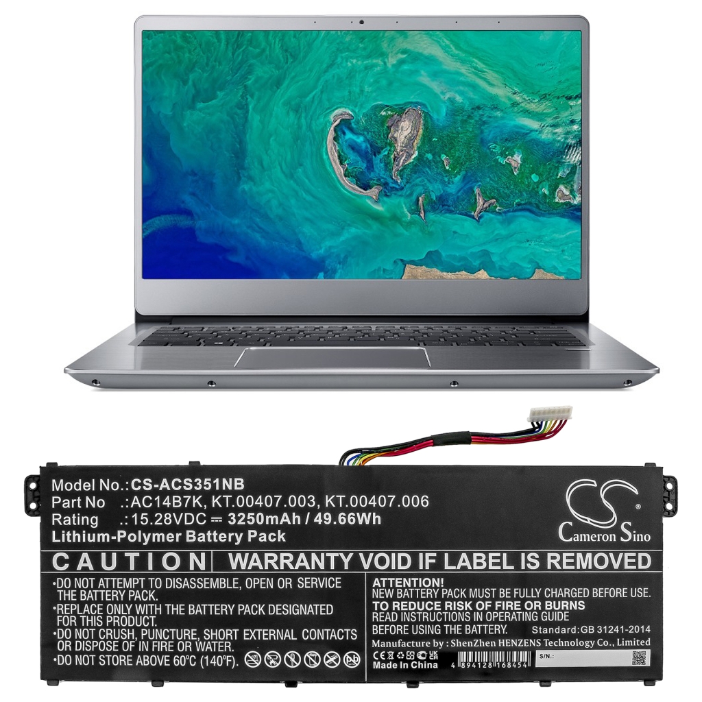 Baterija za prenosnik Acer CS-ACS351NB